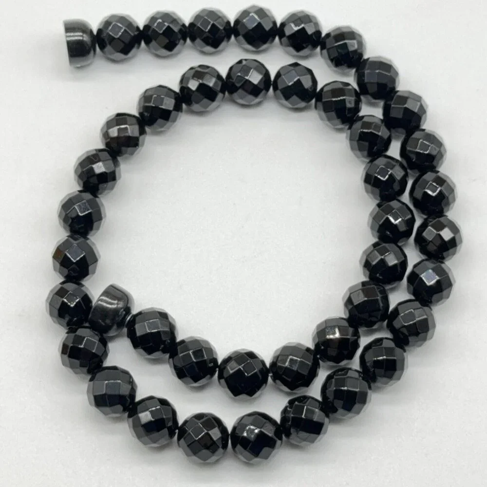 Jay King Bracelet Necklace Set Black Agate Ombre Baltic Amber 4 Strand Faceted - Picture 6 of 12